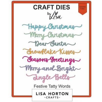 Lisa Horton Crafts Dies - Festive Tatty Words